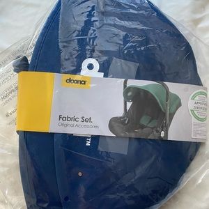NWT-Doona Stroller Fabric Set in Royal Blue still in original packaging